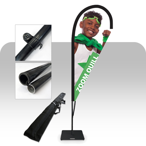 image du produit : Drapeau Zoom Quill 254