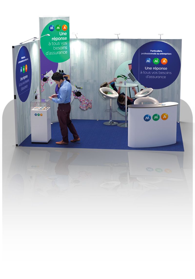 image de stand page d'accueil - Stand3D