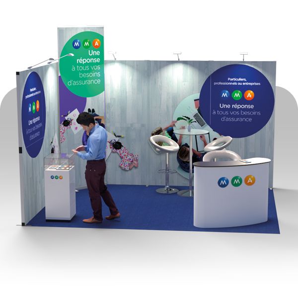image de stand page d'accueil - Stand3D