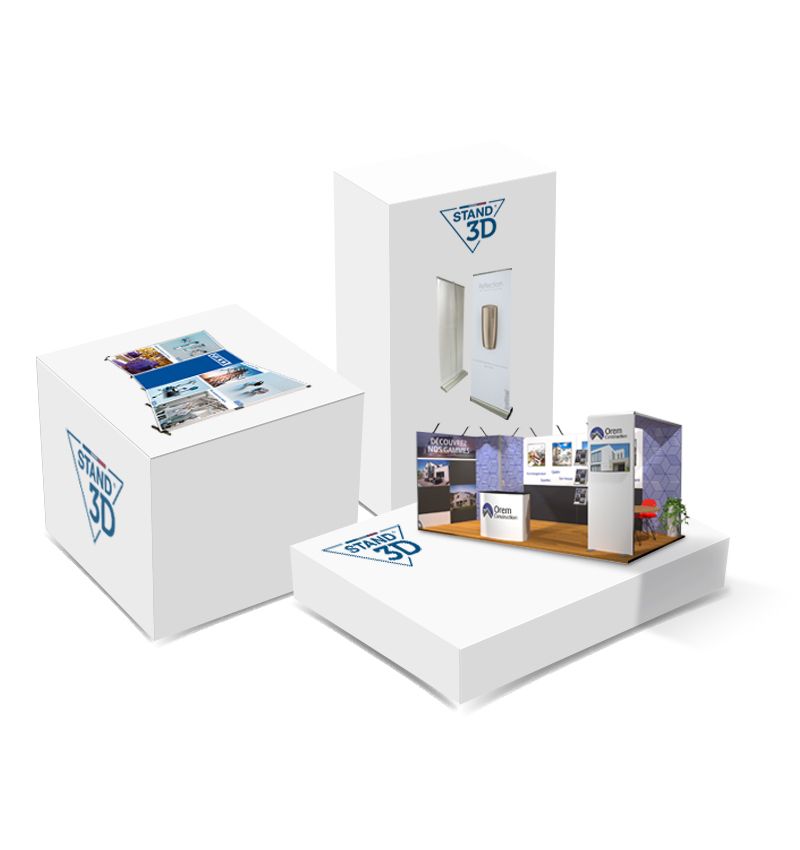 image de stand page d'accueil - Stand3D