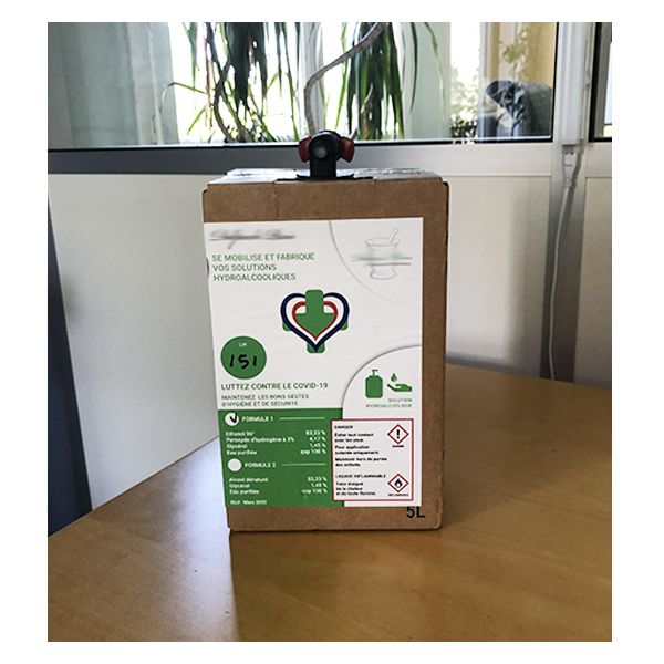 image du produit : Bidon Gel Hydroalcoolique