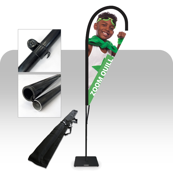image du produit : Drapeau Zoom Quill 323